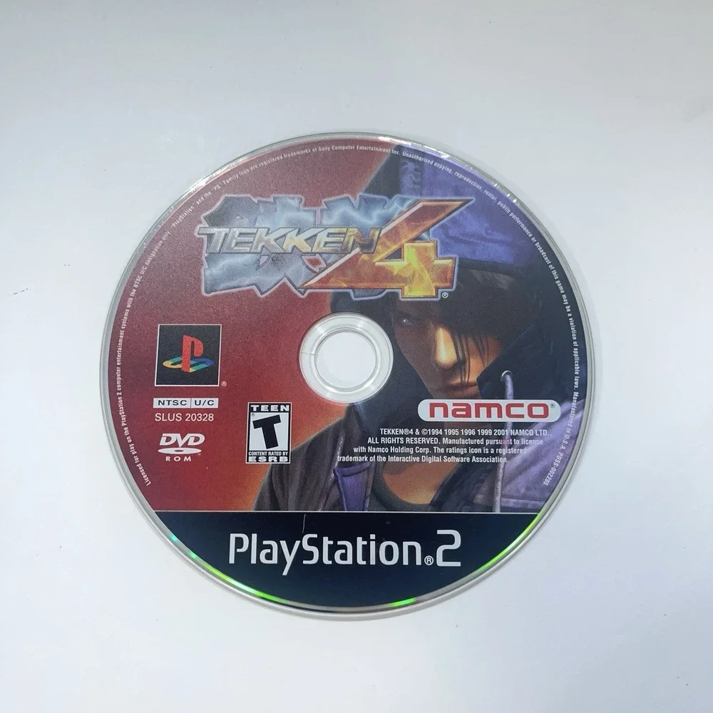 Tekken 4 (Sony PlayStation 2, PS2) - Complete CIB w/ Reg Card, TESTED WORKING